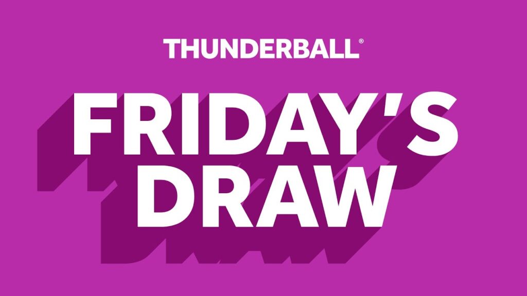 thunderball draw